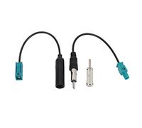 Adaptateur universel d'antenne de voiture Fakra Z vers connecteur DIN, haute adaptabilité, matériau en cuivre ABS de qualité supérieure pour stéréo de voiture, lecteur multimédia