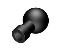 Adaptateur Universel de de caméra, tête sphérique de 17mm à connecteur à vis 1/4, adapté trépieds, Supports de téléphone, Adaptateur de trépied