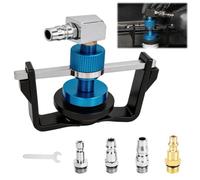 Adaptateur Universel de Purge de Frein 22-58mm, adaptateurs pour purgeur | de frein avec 4 raccords rapides joint d'étanchéité anti-fuite pour Honda Toyota Volkswagen Buick