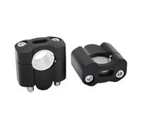 Adaptateur Universel De Rehausseurs De Guidon CNC pour Motocross, VTT, Dirt Bike, 22 Mm, 28 Mm(Black)