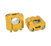 Adaptateur Universel De Rehausseurs De Guidon CNC pour Motocross, VTT, Dirt Bike, 22 Mm, 28 Mm(Yellow)
