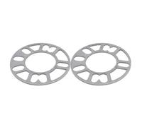 Adaptateur Universel D'espacement De Pneu De Roue De Voiture 2 Pièces Plaque Cales 3/5/6/8/10mm Pour 4x100 4x114.3 5x100 5x108 5x114.3 5x120 Adaptateur D'entretoise(10mm)