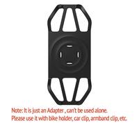 Adaptateur universel en silicone pour support de téléphone à montage rapide SinceTop pour grille d'aération/voiture/vélo/clip