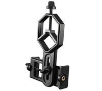 Adaptateur universel for téléphone portable, support for télescope, for microscope, longue-vue, clip dans le support, 1 pièce