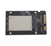 Adaptateur universel msata à SATA Standard de 2.5 pouces, Mini SSD m à SATA de 2.5 pouces, carte de convertisseur 22 broches pour Windows Linux Mac 10 OS