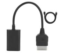 Adaptateur universel pour manette PlayStation 2 avec port USB intégré, retour de vibration et compatibilité PS3/PC optimale.