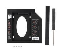 Adaptateur universel SATA vers SATA2 pour disque dur SSD/HDD avec conception creuse, support de disque dur SATA haute performance pour baie optique