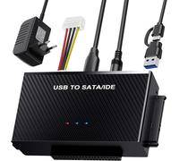Adaptateur Universel Usb Vers Sata Ide, Convertisseur De Dsque Dur Pour Disque Dur/Ssd Sata Et Ide 2,5'' Et 3,5'', Câble Usb 3.1 Vers Sata Ide , Adaptateur De Disque Compatible Mac[ADA08318]