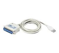 Adaptateur USB 1.1 ATEN UC1284B - [1x Centronics femelle - 1x USB 1.1 type A mâle] - 1.80 m - blanc G
