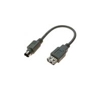Adaptateur USB 2.0 de type A femelle vers minidin6 gris 20 cm