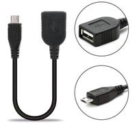 Adaptateur USB 2.0 - INECK - Micro-USB OTG - Noir - Compatible Tablettes et Smartphones