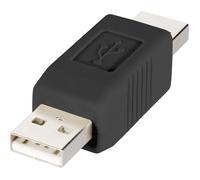 Adaptateur USB 2.0 - RENKFORCE - 1x USB A mâle - 1x USB A mâle - 0 m - Noir