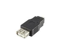Adaptateur USB 2.0 rf-usba-07 - [1x USB 2.0 mâle Micro-B - 1x USB 2.0 type A femelle] - noir