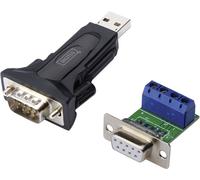 Adaptateur USB 2.0, série Digitus DA-70157 - [1x USB 2.0 type A mâle - 1x RS485 mâle] - 0.80 m - blanc