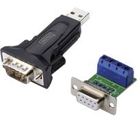 Adaptateur USB 2.0, série Digitus DA-70157 - [1x USB 2.0 type A mâle - 1x RS485 mâle] - 0.80 m - blanc