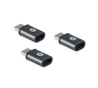 Adaptateur USB 2.0 Type-C - Conceptronic - DONN05G - Noir - Aluminium - 0,48 Gbit/s