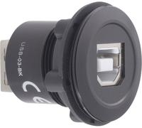 Adaptateur USB 2.0 USB femelle type B vers USB femelle type A TRU COMPONENTS USB-03-BK 1229319 1 pc(s)