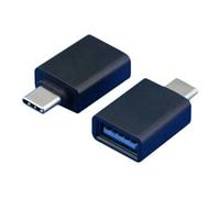 - Adaptateur USB - 24 pin USB-C (M) pour USB type A (F) - USB 3.1 - Alimentation USB (100 W) - noir