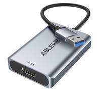 Adaptateur USB 3.0/2.0 vers HDMI, en aluminium amélioré, HDMI vers USB, audio, vidéo, graphique, câble convertisseur pour PC, ordinateur portable, moniteur, projecteur de bureau, TV, compatible avec