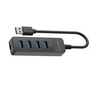 Adaptateur USB 3.0 4 ports d'extension de données rapide pour ordinateur de bureau haute efficacité station d'accueil