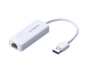 Adaptateur USB 3.0 5 Gbps vers Ethernet 100/1000 Mbit Blanc