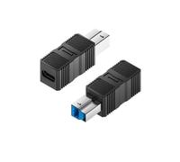 Adaptateur USB 3.0 B Mâle vers USB-C Femelle (Lot de 2) - Connectez Imprimantes, Disques Durs et Plus