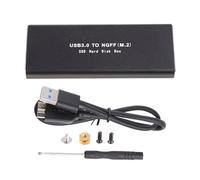 Adaptateur USB 3.0 en aluminium vers boîtier SSD M.2 NGFF externe pour boîtier de disque dur M.2 Rea Hard Disk Box 3.5
