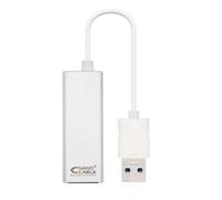 Adaptateur USB 3.0 - RJ45 Nanocable 10.03.0401/ 1000Mbps