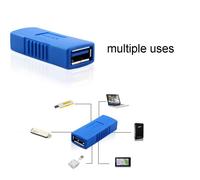 Adaptateur USB 3.0 Type A femelle vers femelle, coupleur de changement de sexe, adaptateur de connecteur, adaptateurs de câble