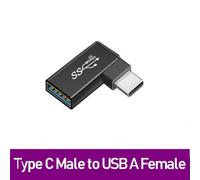 Adaptateur Usb 3.0 Type C,Connecteur Mâle Vers Type C Femelle,Convertisseur Otg Type-C,Charge Usb,Transfert De Données - Type Ad013