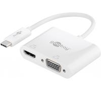 Adaptateur Usb 3.0 Type C Goobay Vers Hdmi + Vga