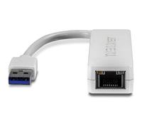 Adaptateur USB 3.0 vers Gigabit - TRENDnet - TU3-ETG - 1 port Ethernet - Rétrocompatible USB 2.0 - Vitesse 2Gb/s