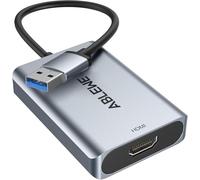 Adaptateur USB 3.0 vers HDMI, Convertisseur Audio Vidéo Graphique HDMI vers USB pour PC Ordinateur Portable Moniteur Projecteur Ordinateur de Bureau TV, Prend en Charge Mac OS, Windows 10/8.1/8/7