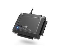 Adaptateur USB 3.0 vers IDE/SATA, Convertisseur pour 2.5/ 3.5 HDD/SSD Disque Dur, Un Secteur d'Alimentation 12V/2A et Un câble USB 3.0 Inclus