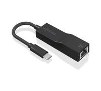 Adaptateur USB 3.1 Aisens A106-0765/ USB-C mâle - RJ45 femelle/ 11cm/ Noir