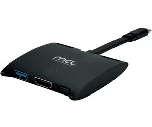 Adaptateur USB 3.1 Type C MCL Samar vers HDMI 2 ports USB