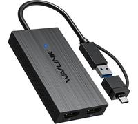 Adaptateur Usb 3.1/Usb C Vers Hdmi Double, Displaylink Dual 4K@60Hz Monitor Hub Pour Dell Hp Surface Lenovo, Compatible Avec Windows Et M1/M2/M3 Mac[Z3543]