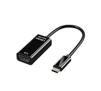 Adaptateur USB 3.1 Vers HDMI 4K 30 Hz, Compatible Avec Les Téléviseurs HD Samsung, Huawei Et Xiaomi (ordinateurs Portables, Tablettes, Etc.).(Black)