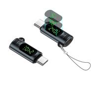 Adaptateur USB 4 80 Gbit/s avec affichage numérique USB 4 V2.0 80 Gbit/s Gris