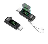 Adaptateur USB 4 80 Gbit/s avec affichage numérique USB 4 V2.0 80 Gbit/s Noir
