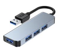 Adaptateur USB 4 en 1, Hub USB vers 1*USB 3.0 et 3*USB 2.0 pour pour Ordinateur Portable HP/Dell/Lenovo/Acer - E.F.Connection