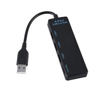 Adaptateur USB 4 ports de charge avec 3 ports USB 2.0 et type C 480 m pour transfert de données rapide, compatible avec plusieurs appareils, hub USB multi-ports