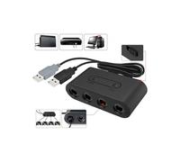 Adaptateur USB 4 ports vers manette pour Nintendo Gamecube, NGC, Switch, Wii U et PC (3 en 1)_lht6168