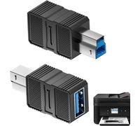 Adaptateur USB A B-Convertisseur USB B 3.0 avec connecteur,Câble de de données haute vitesse Plug and Play pour ordinateur portable Tablette Station d'accueil hôte