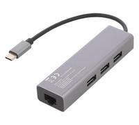 Adaptateur USB A-CMU3-LAN-01 pour Fast Ethernet avec concentrateur USB USB 3....