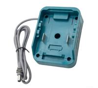 Adaptateur USB-A et USB-C 18 W CC pour outils alimentés par batterie au lithium 18 V avec câble de 96 cm et compatibilité avec BL1830 BL1840 BL1850 BL1860