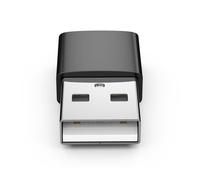 Adaptateur USB-A (mâle) vers USB-C (femelle) Black