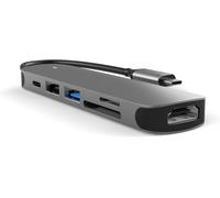 Adaptateur USB-A vers 4X USB-A - Répartiteur 4-en-1 - Hub USB 3.0 5Gbps - Compatible avec Dell, Lenovo, Acer et Autres - 4 Ports - Aluminium