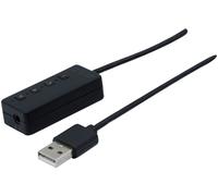 Adaptateur USB-A vers jack 3.5 pour connecter un micro casque jack 3.5mm (4 pôles) - spécial Microsoft Teams
