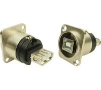 Adaptateur USB A vers USB B forme XLR Cliff CP30111 Adaptateur/prolongateur encastrable Contenu: 1 pc(s)